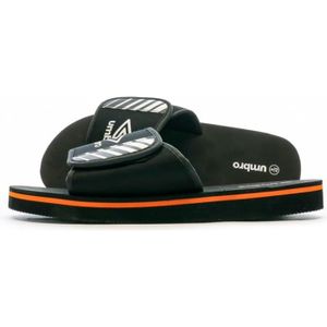 SANDALE - NU-PIEDS Claquettes Noir/Orange Homme Umbro Remo