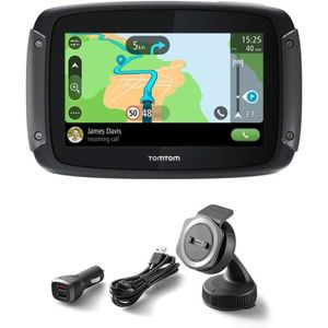 GPS AUTO Gps Moto Rider 500, 4,3 Pouces, Info Trafic, Carte