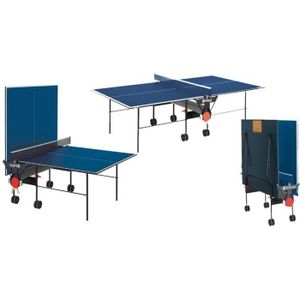 SPONETA - Table Tennis de table - Table Ping Pong Compacte - Usage  Intérieur - Gris et noir - Cdiscount Sport