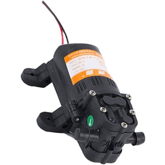 Pompe à Eau Électrique 12V 10L/min - Pompe Diaphragme Amorçage Automatique Avec Protection Surcharge