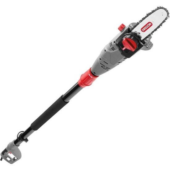 Élagueuse sans fil 2 en 1, mini tronçonneuse sans balais de 20 cm avec 2 batteries, perche télescopique de 1,7 m | Leroy Merlin