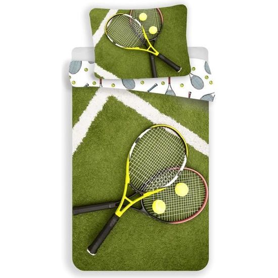 Parure de lit coton Tennis  