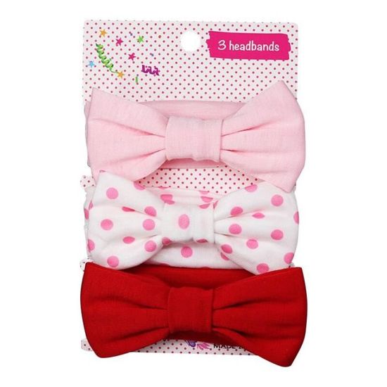 Serre-tête Large à Pois Avec Nœud - Accessoire Cheveux Pour Femme Et Fille, Taille Unique