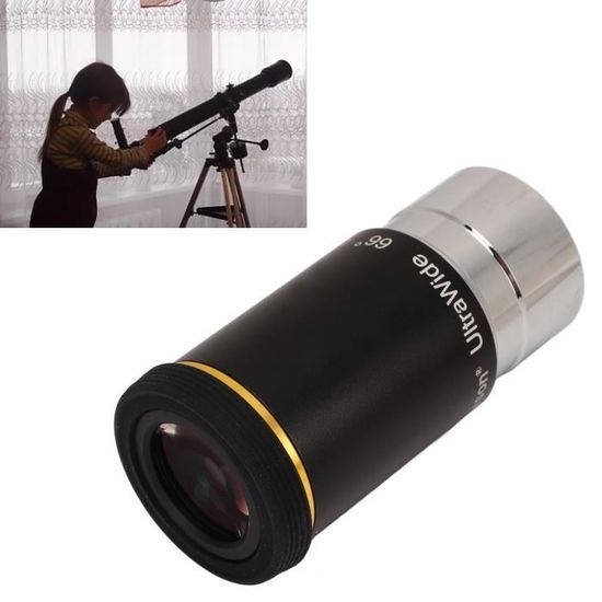 Oculaire de Télescope D'astronomie en Verre Optique à Lentille Barlow de 20 Mm, Correction des Couleurs, Contraste élevé, Télescopes de Calibre 0,965 Oculaire de Télescope D'astronomie en Verre Optique à Lentille Barlow de 20 Mm, Correction des Couleurs, Contraste élevé, Télescopes de Calibre 0,965