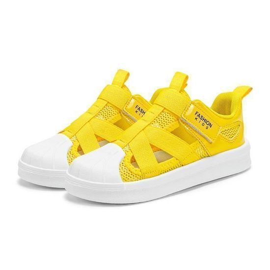 Superstar slip on enfant jaune on sale