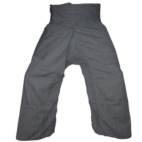 Pantalon Sarouel Femme - Style Aladin, Confort Yoga, Coupe Bouffante - Taille 40 - Noir