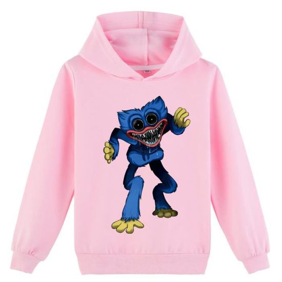 Vuncio Sweats à Capuche Enfant Fille Classique Imprimé Sweatshirt Hoodie Ado Fille Manche Longue Hiver Chic Confortable Ample Casual Sport Vacances Haut Tops 4-16 Ans (White, 4-5 Ans