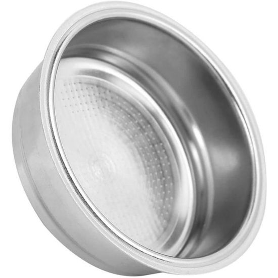 Lot De 2 Filtres Pressurisés 51mm Pour Machine à Café En Acier Inoxydable - Neuf