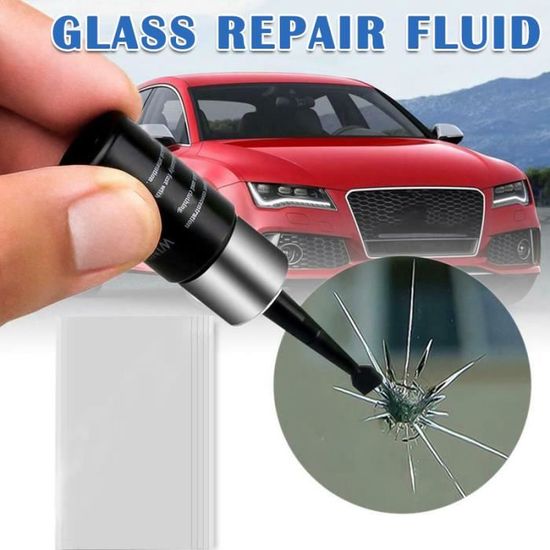 Réparation de vitre de pare-brise de voiture Kit de résine Outil de