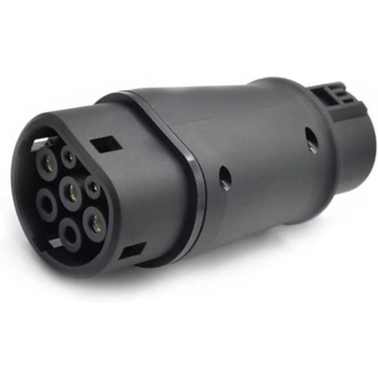 JULIK Adaptateur De Type 2 Vers Type 1, 32 A, 250 V, Type 2 EV, Câble