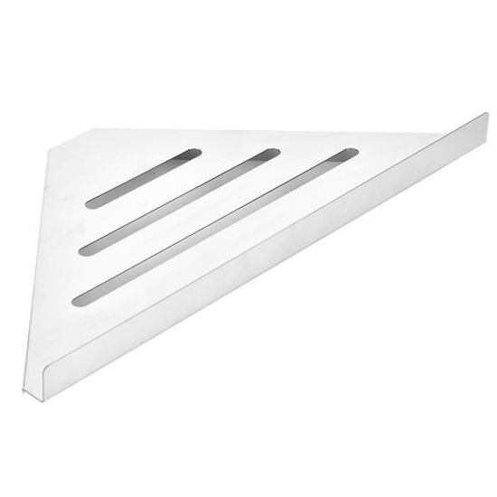HA09620-Étagère d'angle murale en plastique. support de rangement
