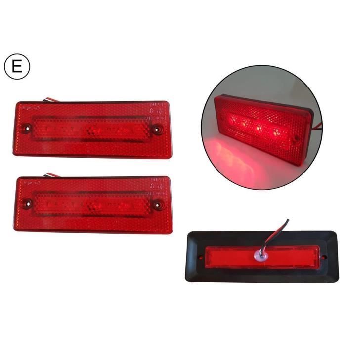 Feu de Gabarit LED ROUGEBLANC ADNAuto