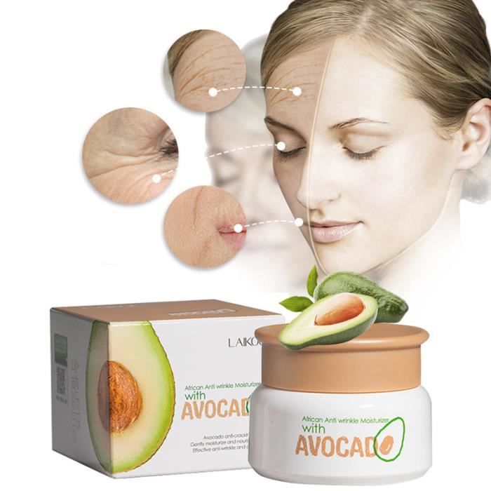 Avocream Anti Wrinkle Anti Aging Face Cream Soins de la peau Hydratant Raffermissant Lifting
