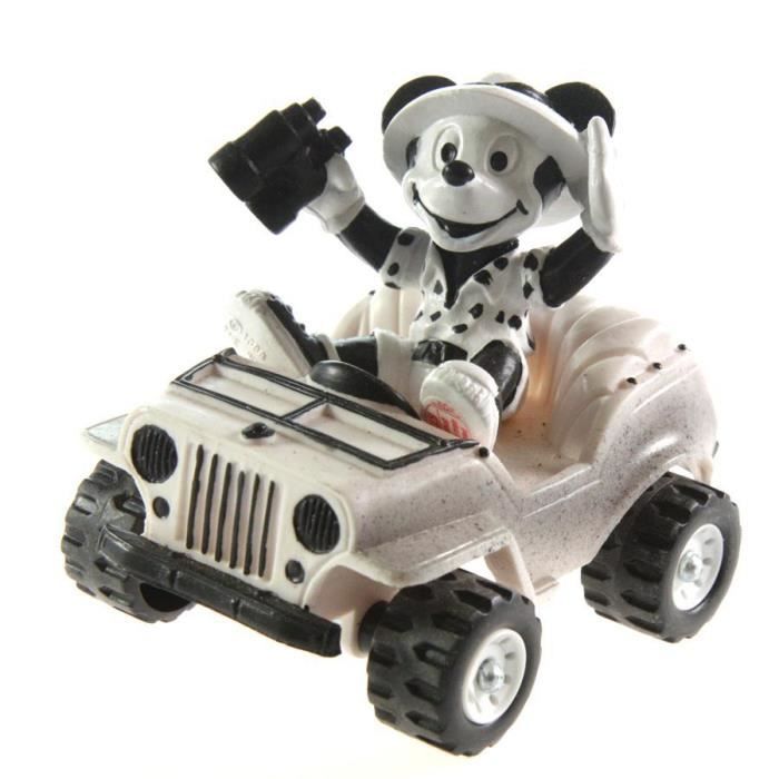 Voitures miniatures Mickey sur sa Jeep safari