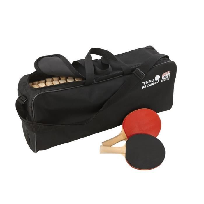 Sac pour tennis de table Tremblay - noir - TU