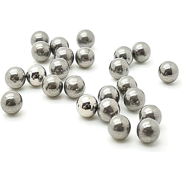 Sachet de 12 billes acier pour roulement et cages à billes