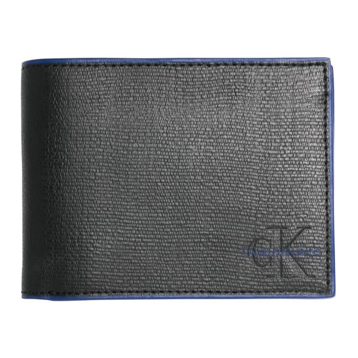 Calvin Klein Edge Pop Billfold Extra Black [65753] - PORTE MONNAIE