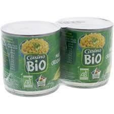 CASINO BIO Mais croquant - 2x140G