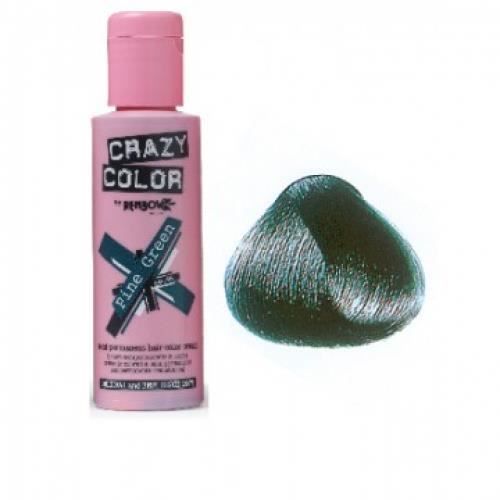 Coloration cheveux Crazy Color PINE GREEN
