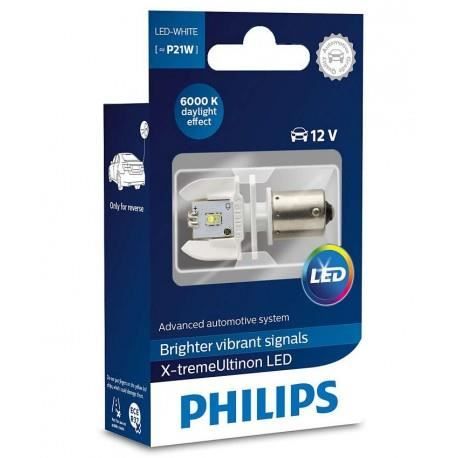 1x P21W LED X-Treme Ultinon BLANCHE 12V Blanc Froid
