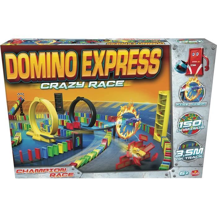 Goliath - Domino Express Crazy Race - Jeu de construction - 81008.004