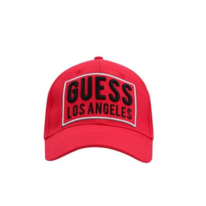 Guess - Casquette Guess rouge