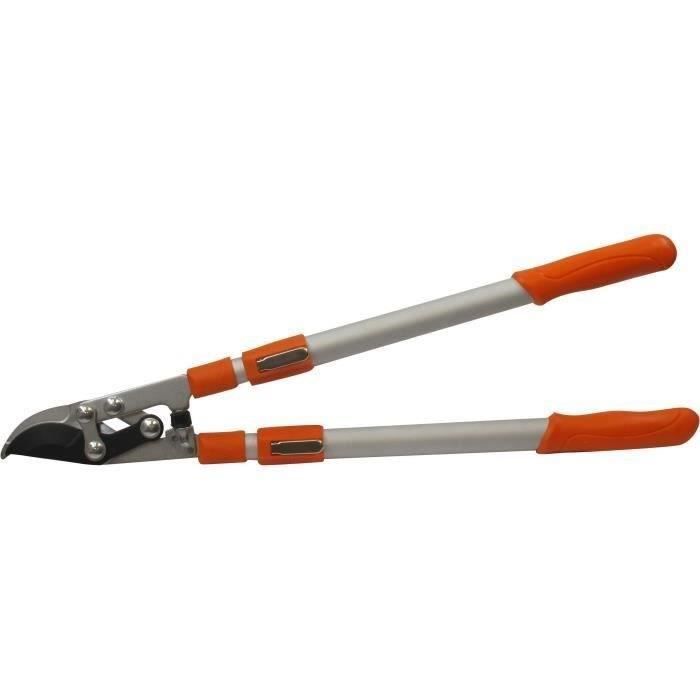 JARDIN PRATIQUE Coupe-branches OZAKI -Bras télescopiques - Extensible - Lame tirante pour bois tendre - Acier traité