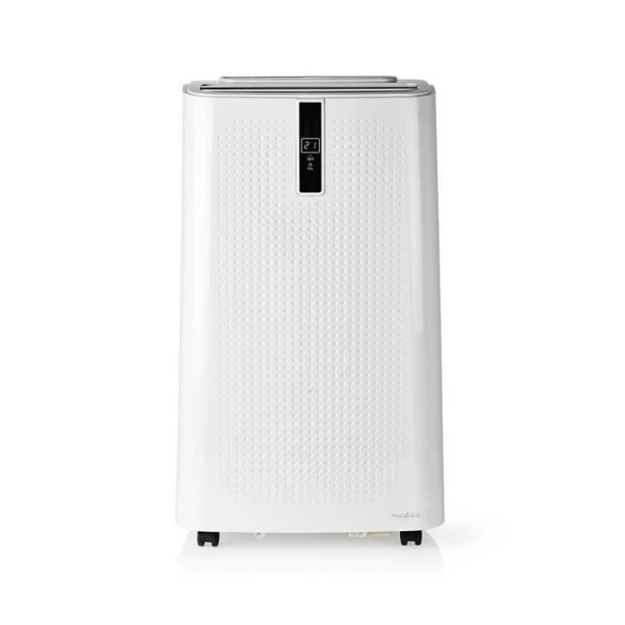 Nedis Système de Climatisation Mobile 12 000 BTU Classe Énergétique A Télécommande Fonction Minuteri