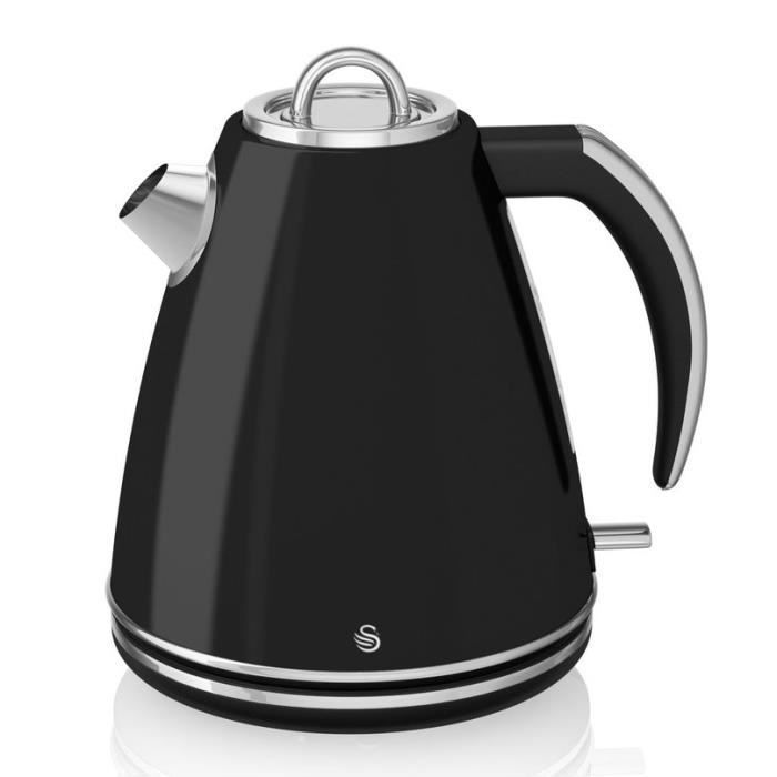 Bouilloire Swan Retro SK19020BN Noir