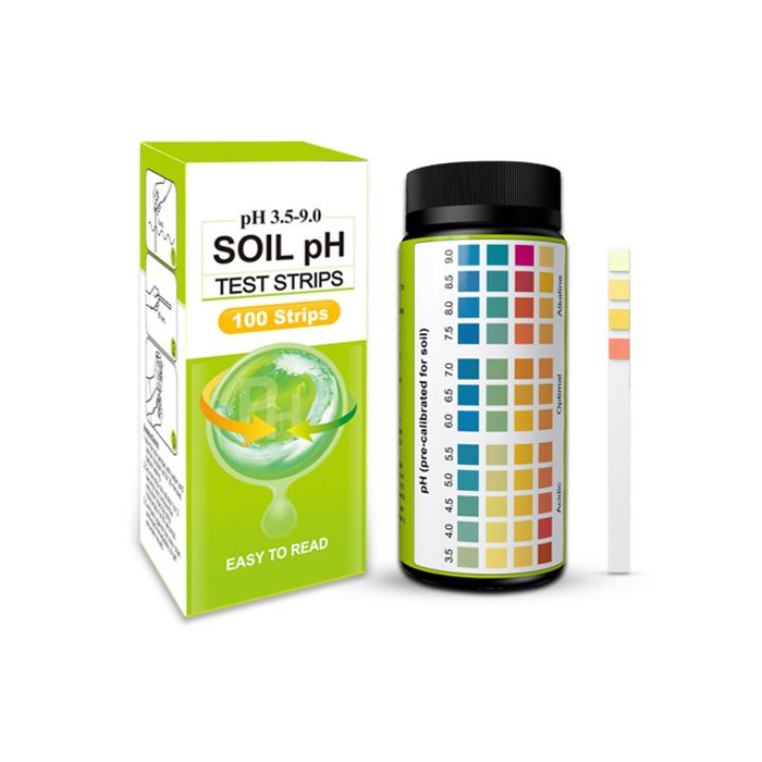 Kit de test de papier pH du sol – 100 pièces (gamme 35-9) papiers de test –