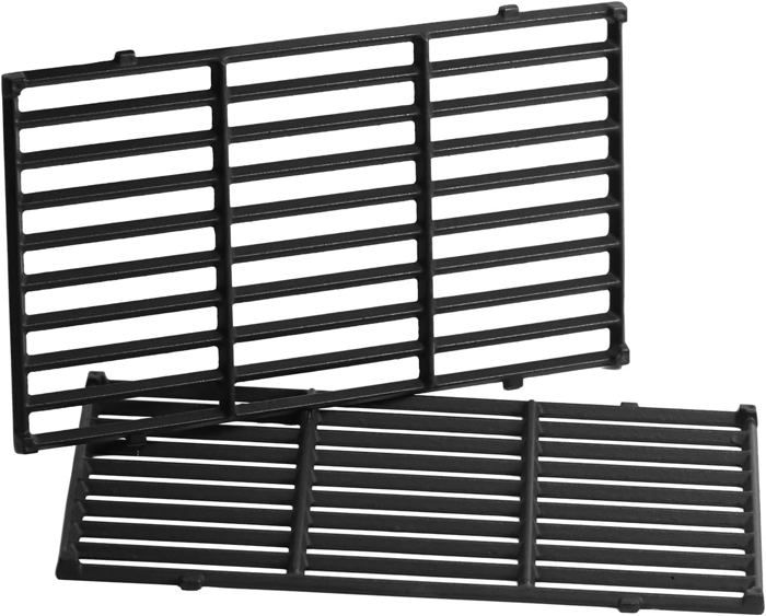 Grille Cuisson Fonte Pour Weber Spirit 200 - 44,5x52cm - Pièce Détachée Barbecue Gaz