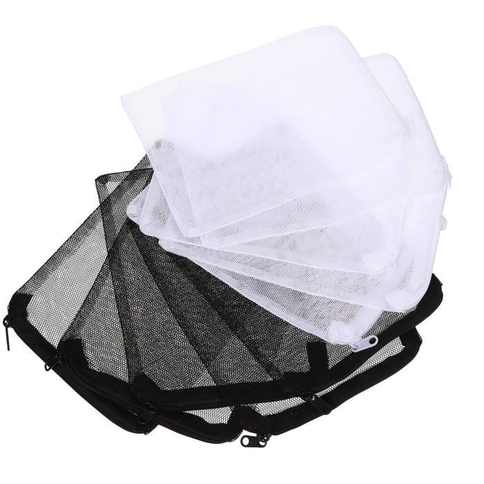 Comparer les prix de Lot de 10 sacs filtrants pour aquarium - Accessoires - Chaussettes - Filet pour aquarium