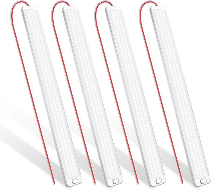 Barre LED 12V - 42 cm (228 LED) - 1000 lm - 10 W - Blanc froid 6000K