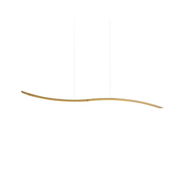 Lampe LED suspendue CALAO Métal Doré