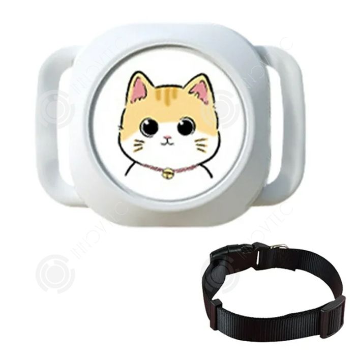 Comparer les prix de INN GPS pour Chien 240mah 32x44mm Les colliers de suivi Bluetooth pour chats et chiens ne prennent en charge quiOS Localisateur