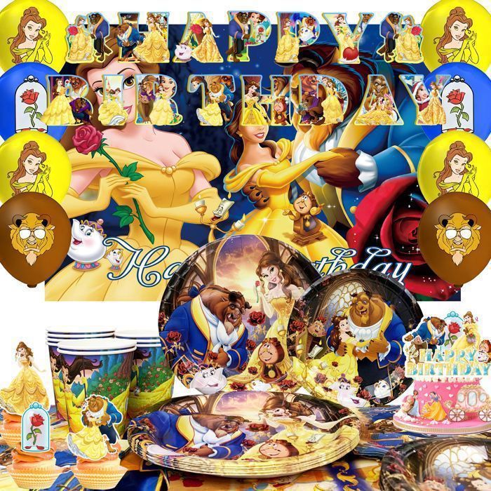 Kit de fournitures de fête - INBOXXARTY - Multicolore - Pour enfants - Décor anniversaire