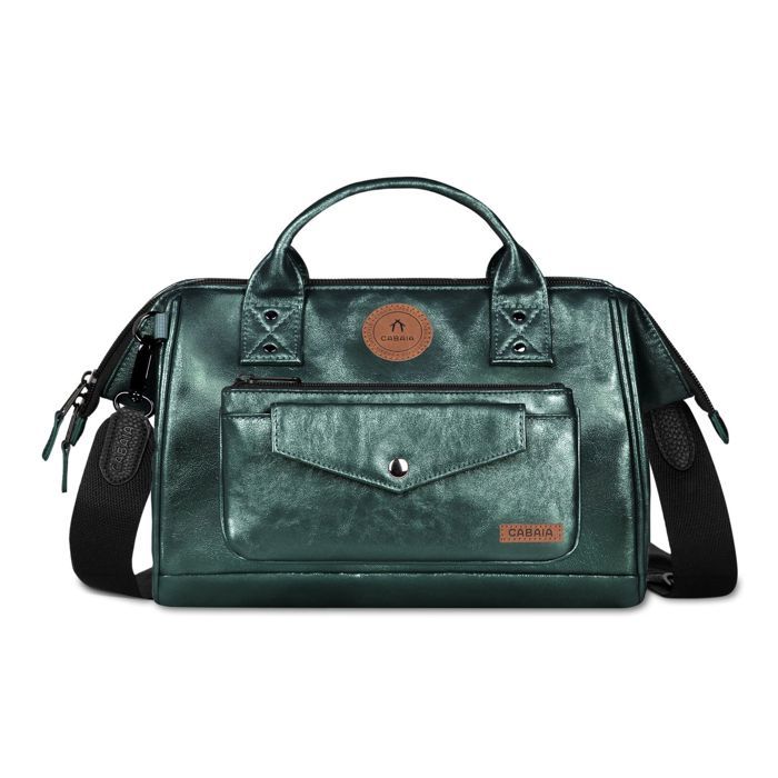 Sac à main - CABAIA - Adventurer Iridescent Crossbody L - Vert foncé (Lucerne) - 9 2L - Bandoulière amovible réglable Sac à main - CABAIA - Adventurer Iridescent Crossbody L - Vert foncé (Lucerne) - 9 2L - Bandoulière amovible réglable