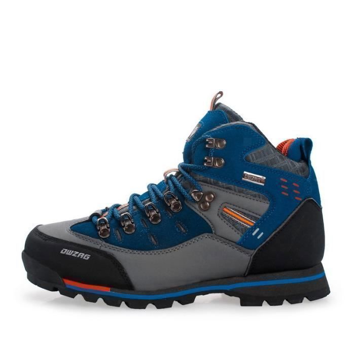 Chaussures de Randonnée outdoor Homme - Trekking Outdoor - Imperméable et Respirant Gris Gris