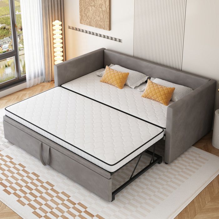 Matelas à ressorts AESVAR 90 x 200 cm H3 12 cm ergonomique roulé compressé blanc
