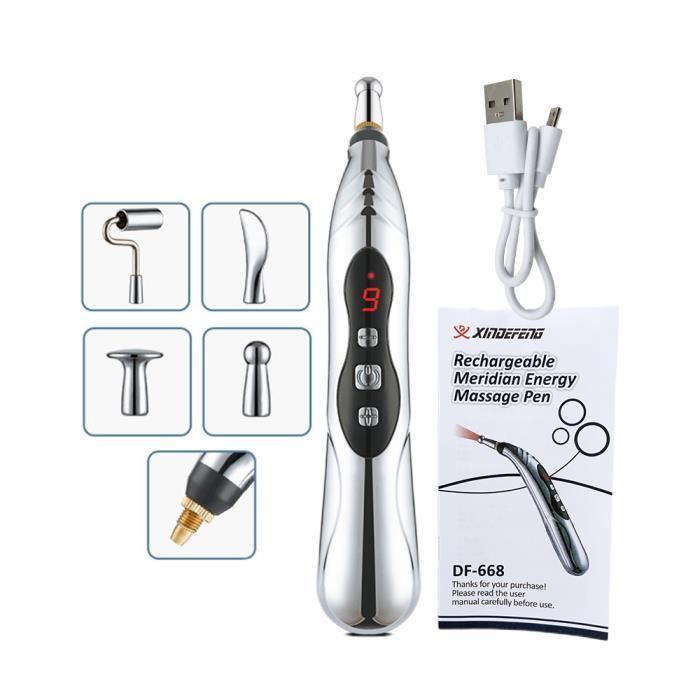 Stylo D'acupuncture électrique - Masseur Pour Cou, Jambes Et Visage - Relaxation Et Bien-être - Neuf Sous Emballage