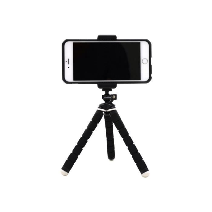 Trépied iStabilizer smartFlex - Pieds souples - Boule - Appareil photo et téléphone portable - Plastique - Noir