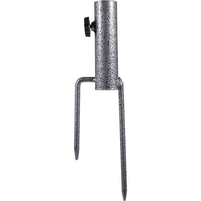 Support Parasol Robuste Pour Balcon Clôture - Pince Réglable 20-63mm Diamètre 23-38mm