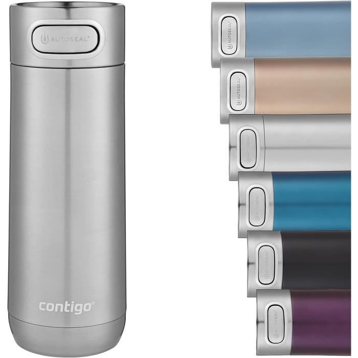 Mug Isotherme Etanche 370Ml 450Ml Thermos Café-Thé I Tasse Isolée Pour