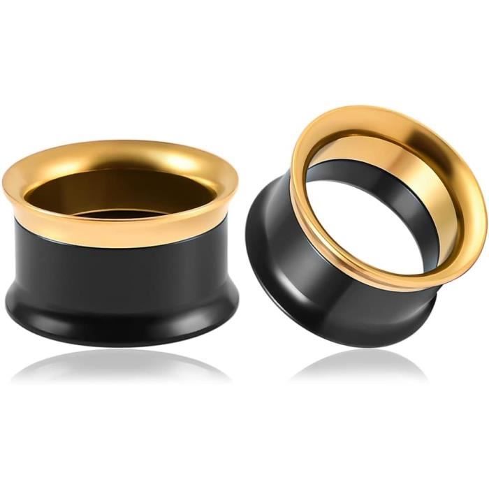 Orecchini Magnetici Per Dilatazione 0g (8mm) - Acciaio Inox, Design Albero, Uomo/Donna - Foto 3