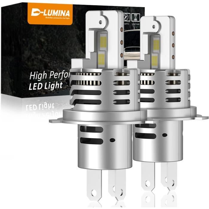 Pack Ampoules LED H4 HYUNDAI Sonata II Y-2 (10.1998 à 12.2002) - Blanc 72W