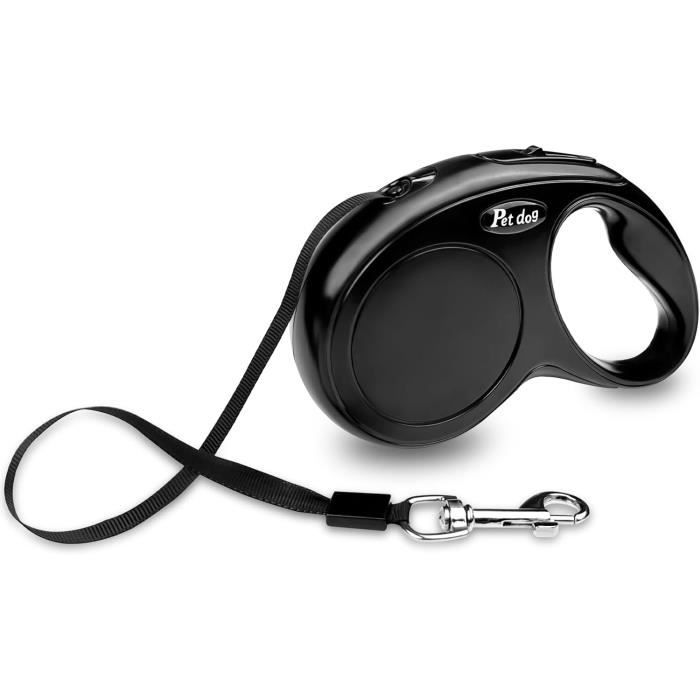 Laisse Chien Enrouleur Laisse Rétractable Chien pour Petits Moyens Chiens Laisses pour Chiens 5m Longe pour Chien pour Animaux