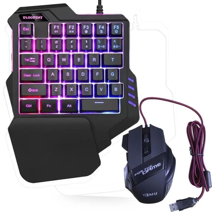 Clavier souris gamer mécanique