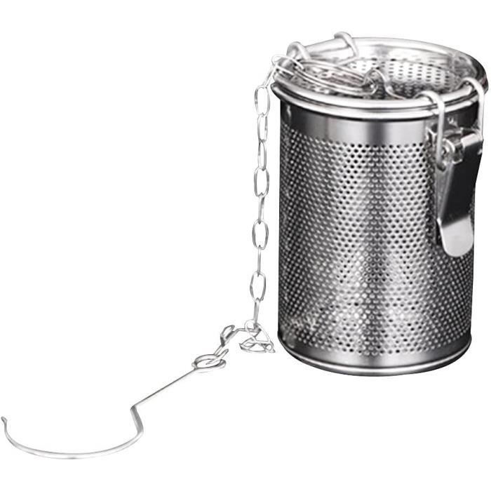 Boule à Thé / Infuseur En Acier Inoxydable - Maille Fine, Chaîne, Pour Thé, Café, épices En Vrac