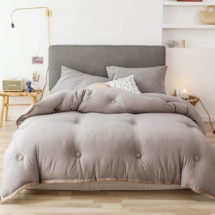 Couette Todocama Hiver 300g/m² | Hypoallergénique | Anti-Acariens | 80x160cm | Lavable Machine | Traitement Ozone