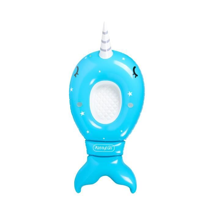 Licorne Gonflable Géante Avec Arroseur - Jouet D'Eau Pour Jardin 1.5m, Idée Fête D'Été